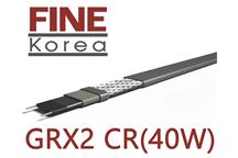 Samoregulujący kabel grzewczy FINE KOREA GRX-2CR(40W) 40W/m 90/100 st. C (do dachów, rynien, rur)