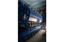 korpus jednego z silników gazowych elektrocieplowni