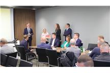 Zarząd ECO SA i Prezydent Opola witają delegację z Ukrainy