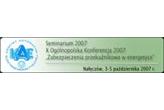 X Ogólnopolska Konferencja 2007 „Zabezpieczenia przekaźnikowe w energetyce”