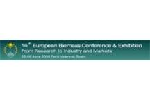 16th European Biomass Conference &amp; Exhibition
