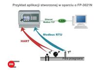 FP-3021N Przelicznik skompensowanego przepływu i energii cieplnej pary, wody oraz innych mediów ciekłych z rejestracją