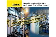 Legalizacja układów pomiaru przepływu mazutu i oleju lekkiego Legalizacja układów pomiaru przepływu mazutu i oleju lekkiego