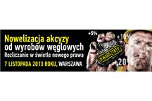 Nowelizacja ustawy od wyrobów węglowych Nowelizacja ustawy od wyrobów węglowych