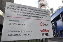 Uroczyste oddanie do u?ytku nowoczesnej instalacji oczyszczania spalin Uroczyste oddanie do u?ytku nowoczesnej instalacji oczyszczania spalin