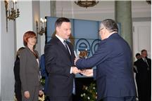 Prezes ECO odbiera certyfikat Pracodawca Przyjazny Pracownikom Prezes ECO odbiera certyfikat Pracodawca Przyjazny Pracownikom