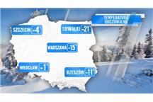 Suwałki słyną jako najmroźniejsze polskie miasto Suwałki słyną jako najmroźniejsze polskie miasto